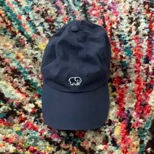 Navy Ivory Ella Hat